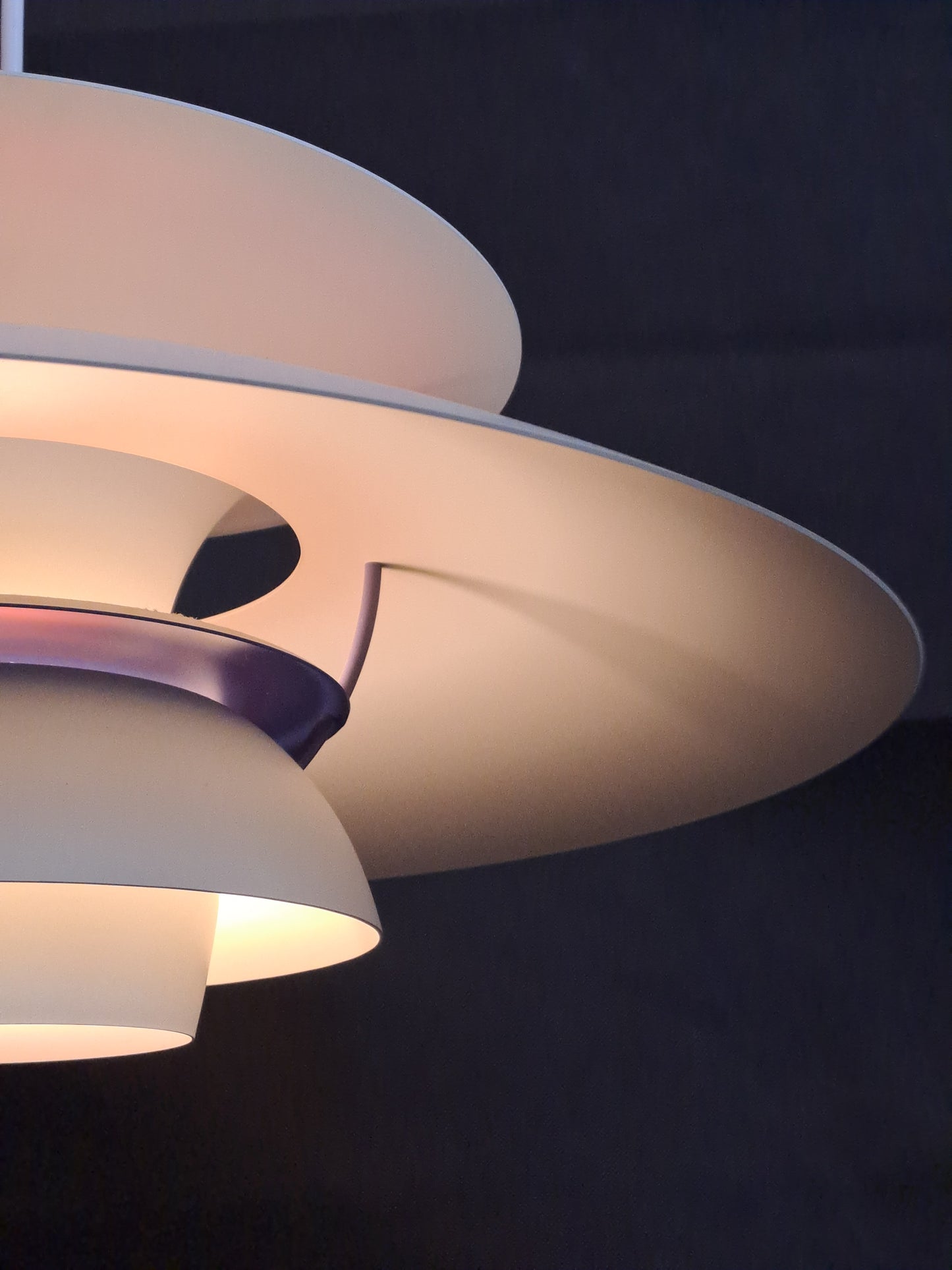 PH5 Poul Henningsen Vintage Designer Ceiling Lamp