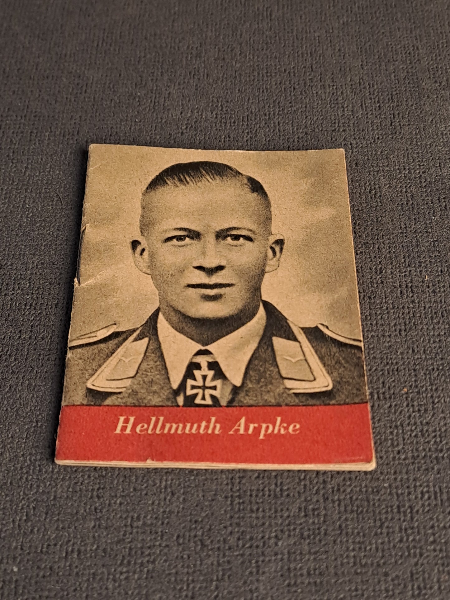 WHW Knight Cross Mini Booklet Hellmuth Arpke / WHW Ridderkors Hellmuth Arpke