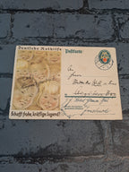 WW2 Postcard Deutsche Nothilfe