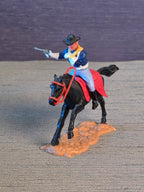 Timpo Toys U.S. Kavaleri Soldat på Hest / Timpo Toys U.S. Cavalry Soldier on Horse