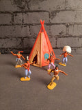 Timpo Toys Teepee and Indians