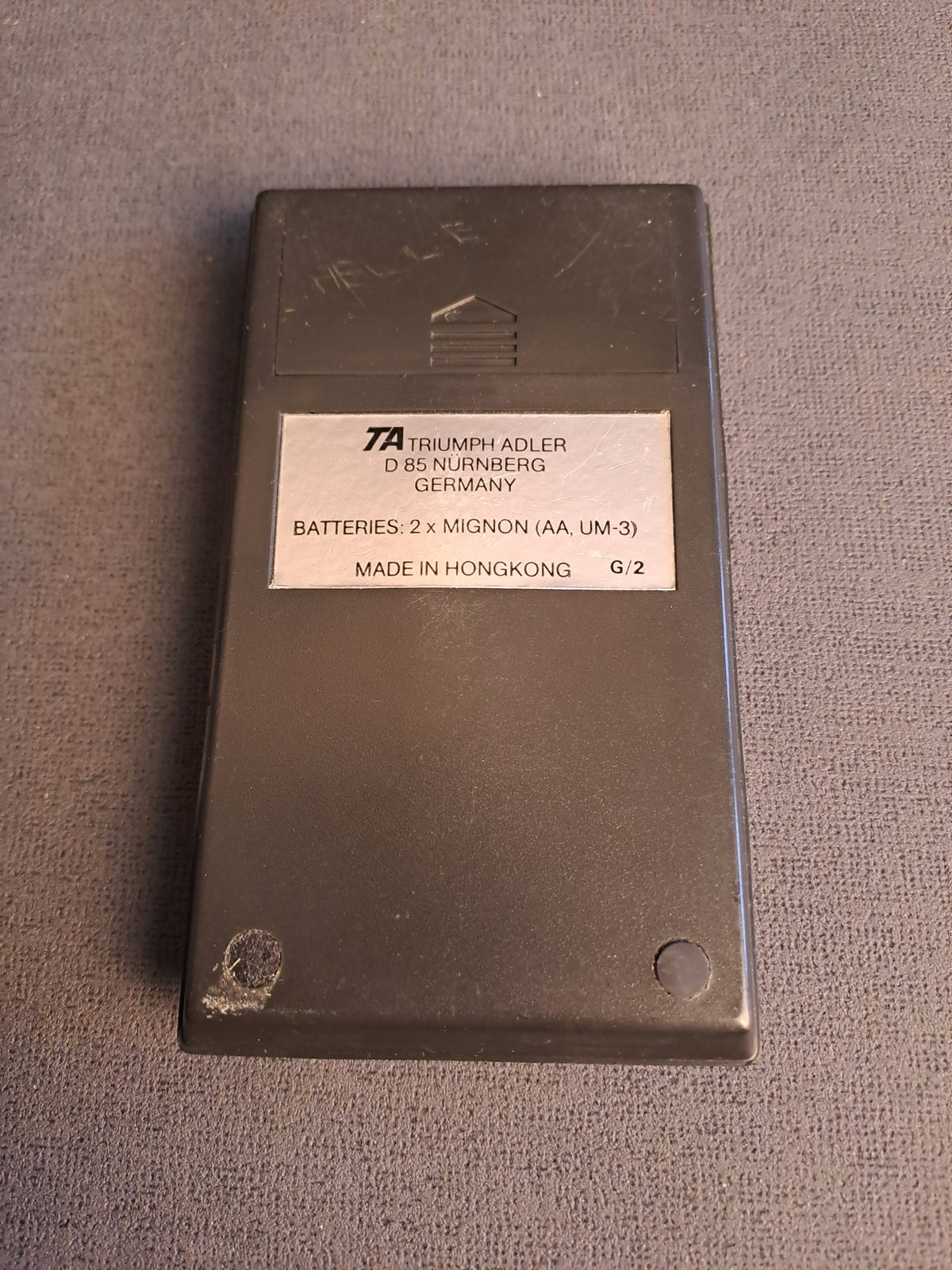 Vintage Calculator Triumph L814 / Vintage Lommeregner Triumph L814