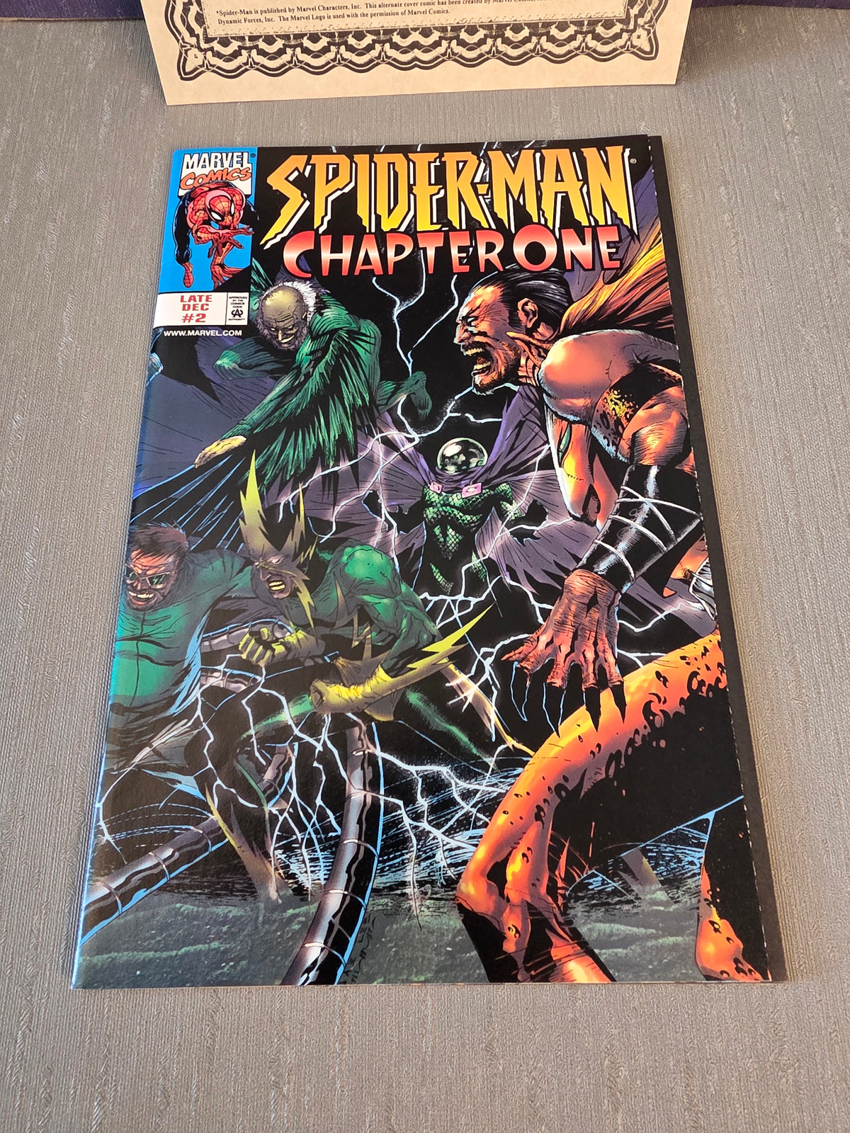 Marvel Spiderman Chapter One #2 Late Dec 1998 Limited
