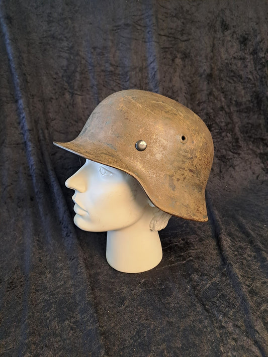 WW2 German Steel Helmet M40 / WW2 Tysk Stålhjelm M40