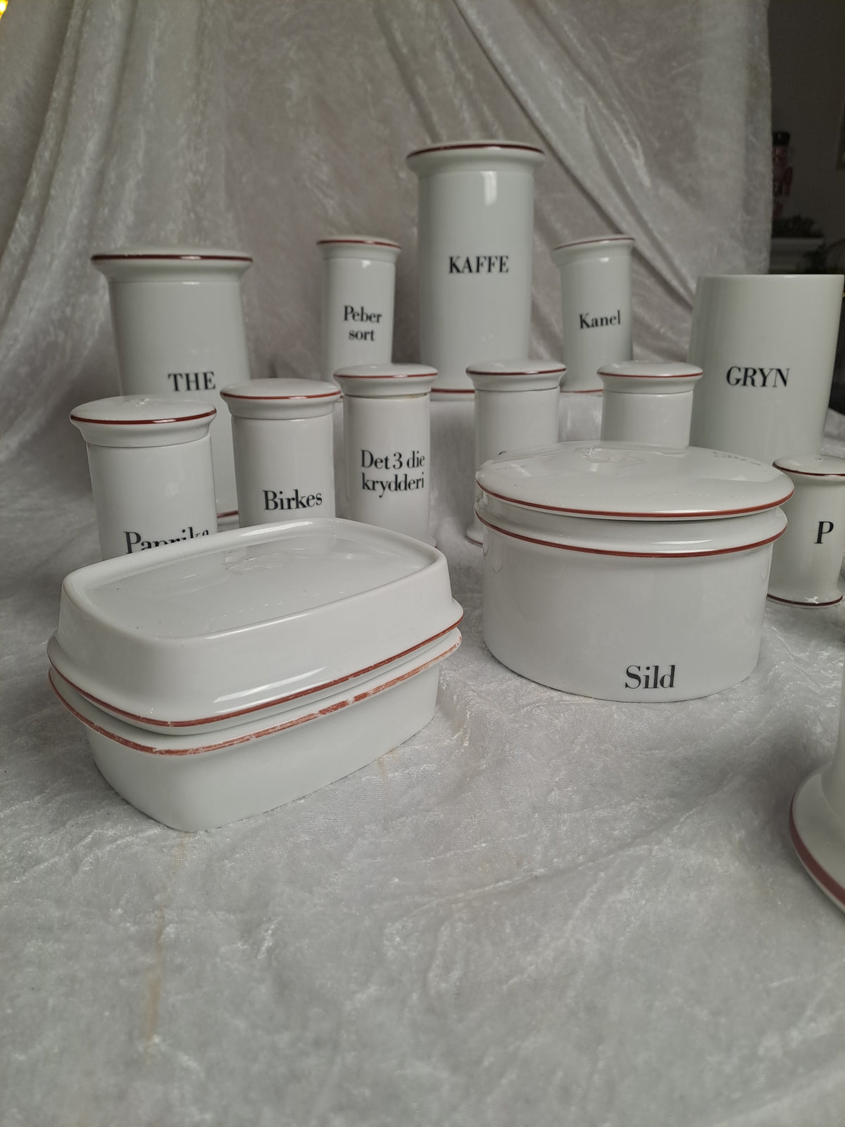 Bing & Grøndahl Spice Jars