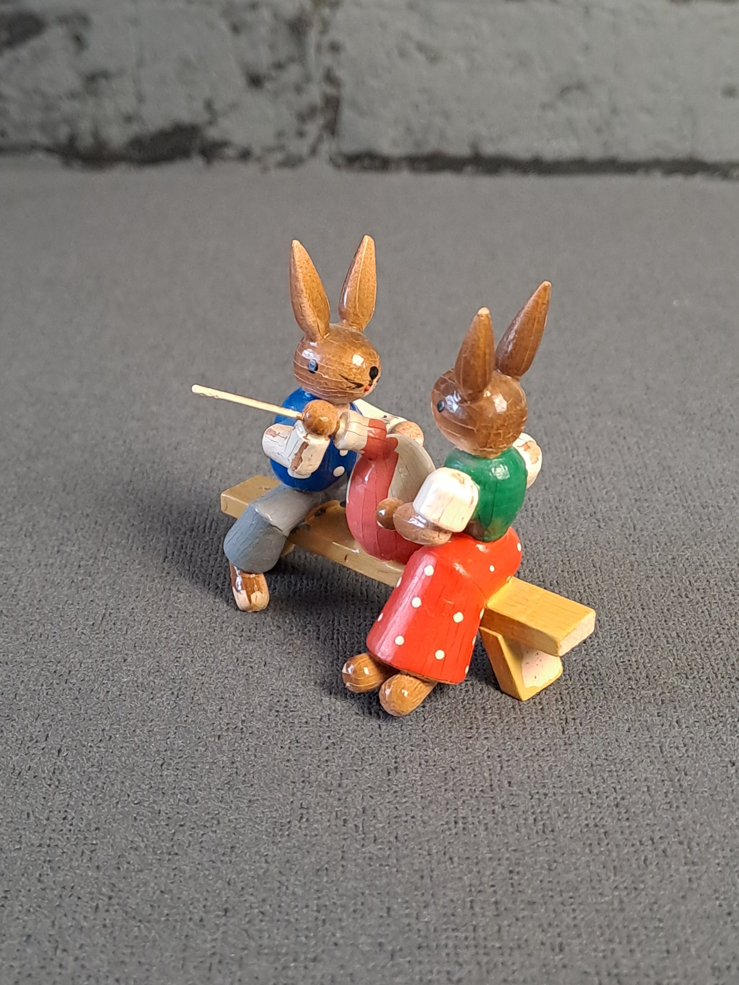 Erzgebirge Eastern Wooden Figures / Erzgebirge Påske Træfigurer