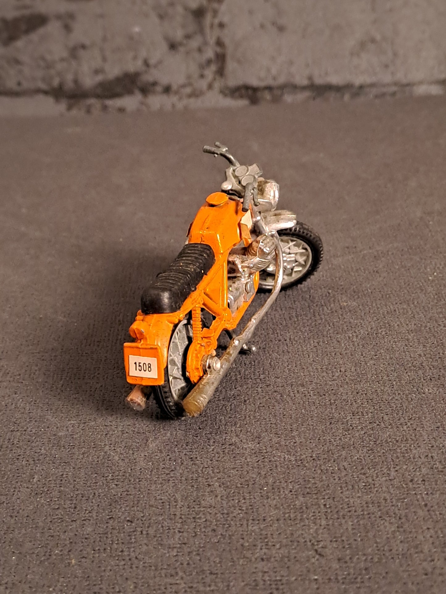 Die Cast Motorcycle Moto Guzzi V7 1980's