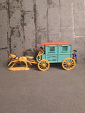 Timpo Toys Clay County Jail Wagon / Timpo Toys Clay County Fængselsvogn