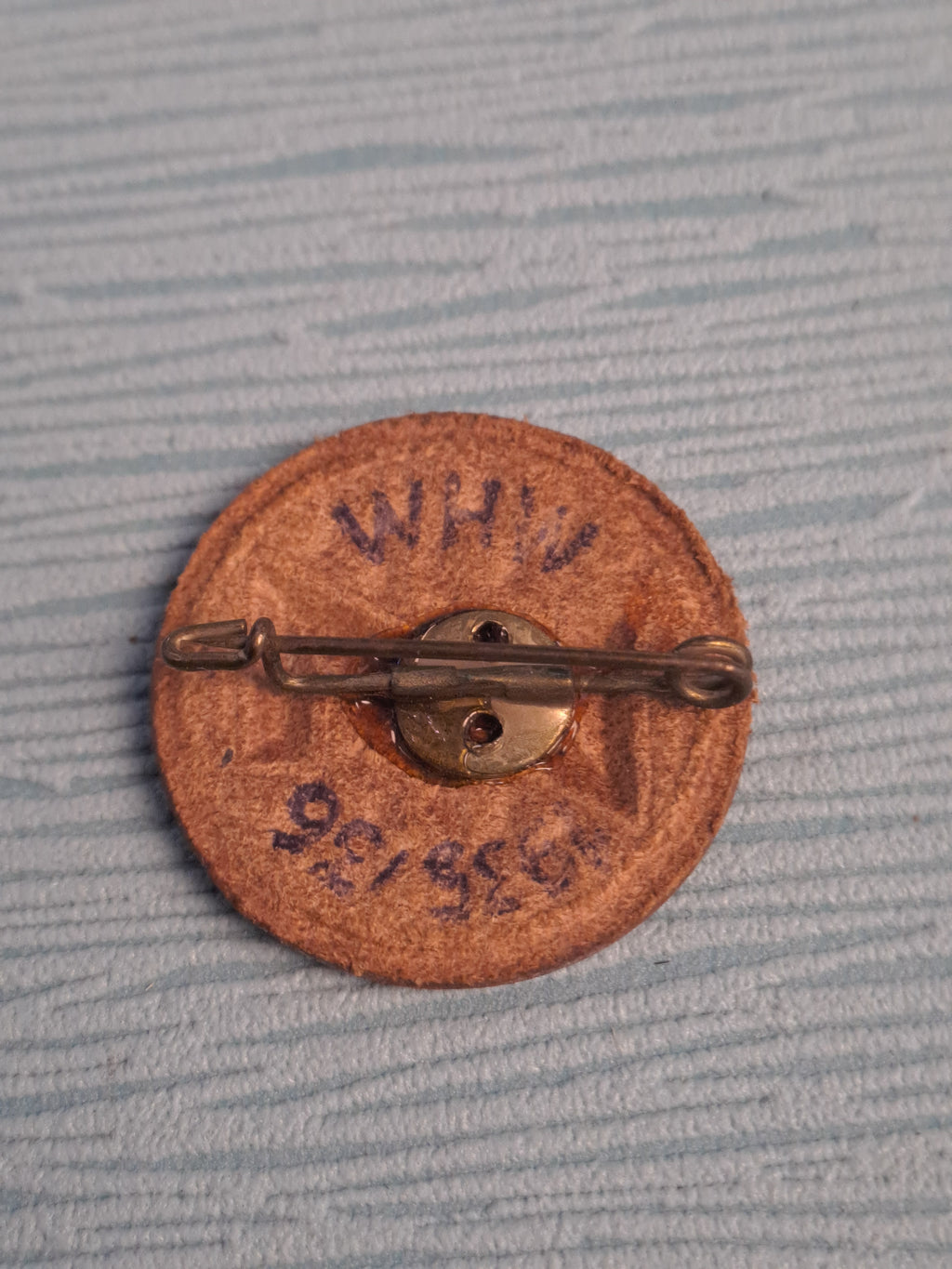 WW2 WHW Wolfsangel Rune Red / WW2 WHW Ulvekrog Rune Rød