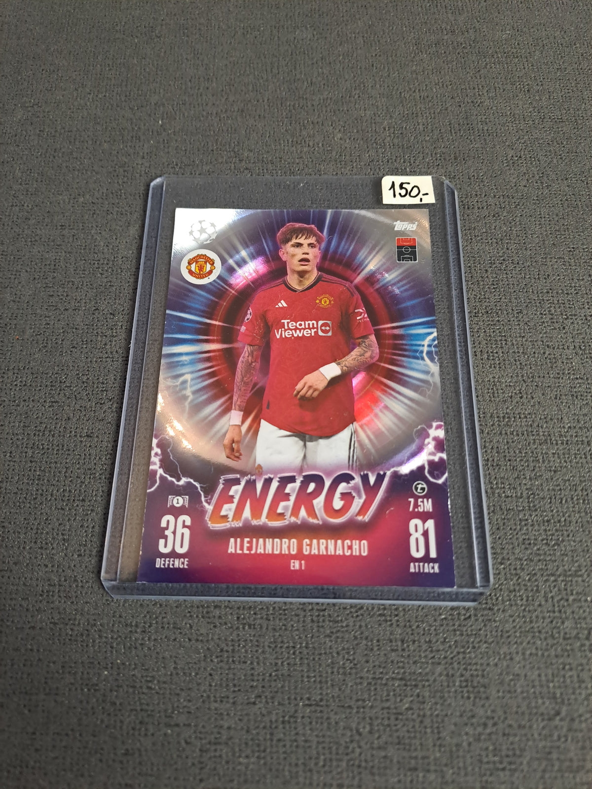 Topps 2023 Match Attax Alejandro Garnacho