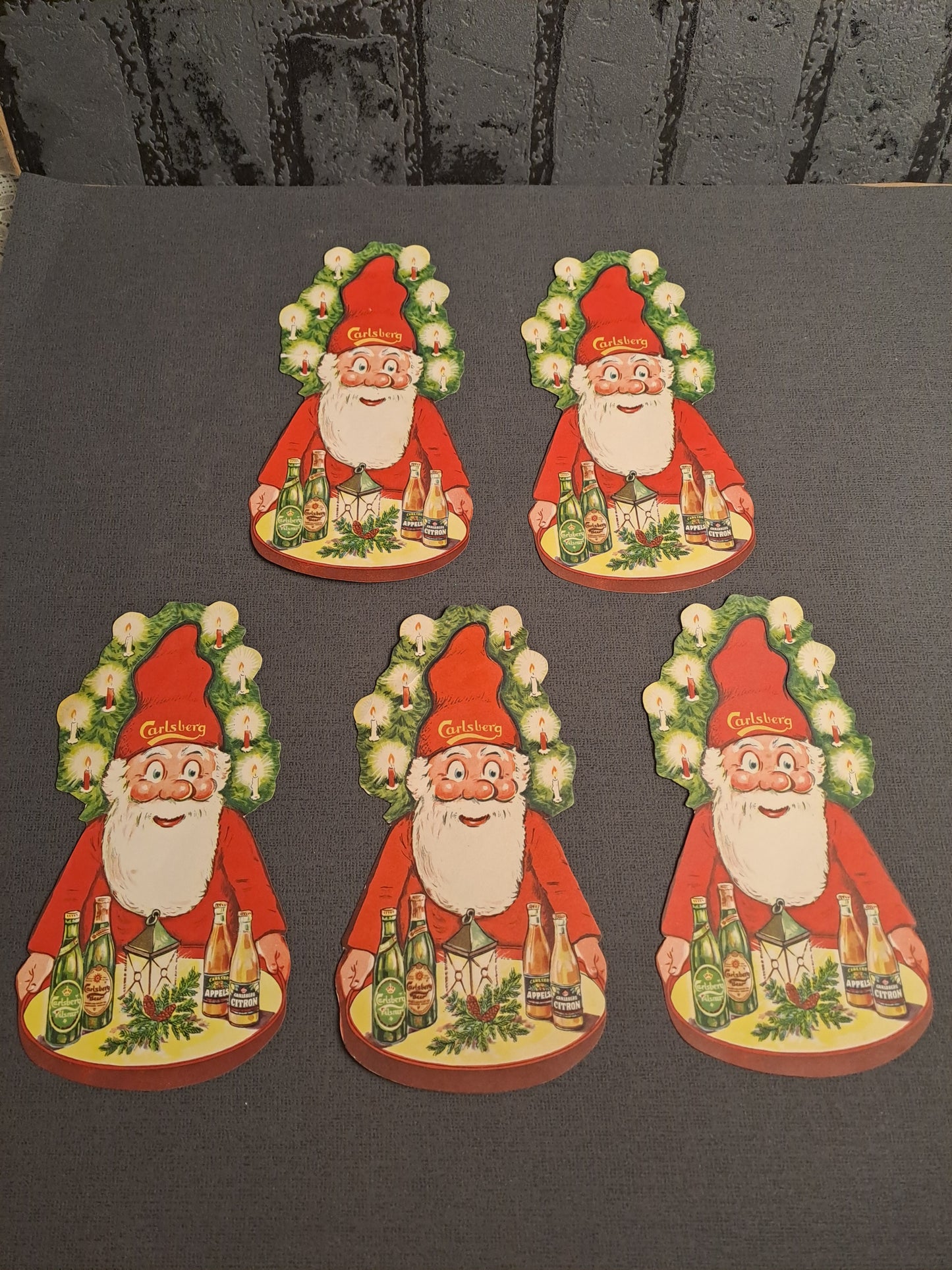 Carlsberg Christmas Merchandise 1950's