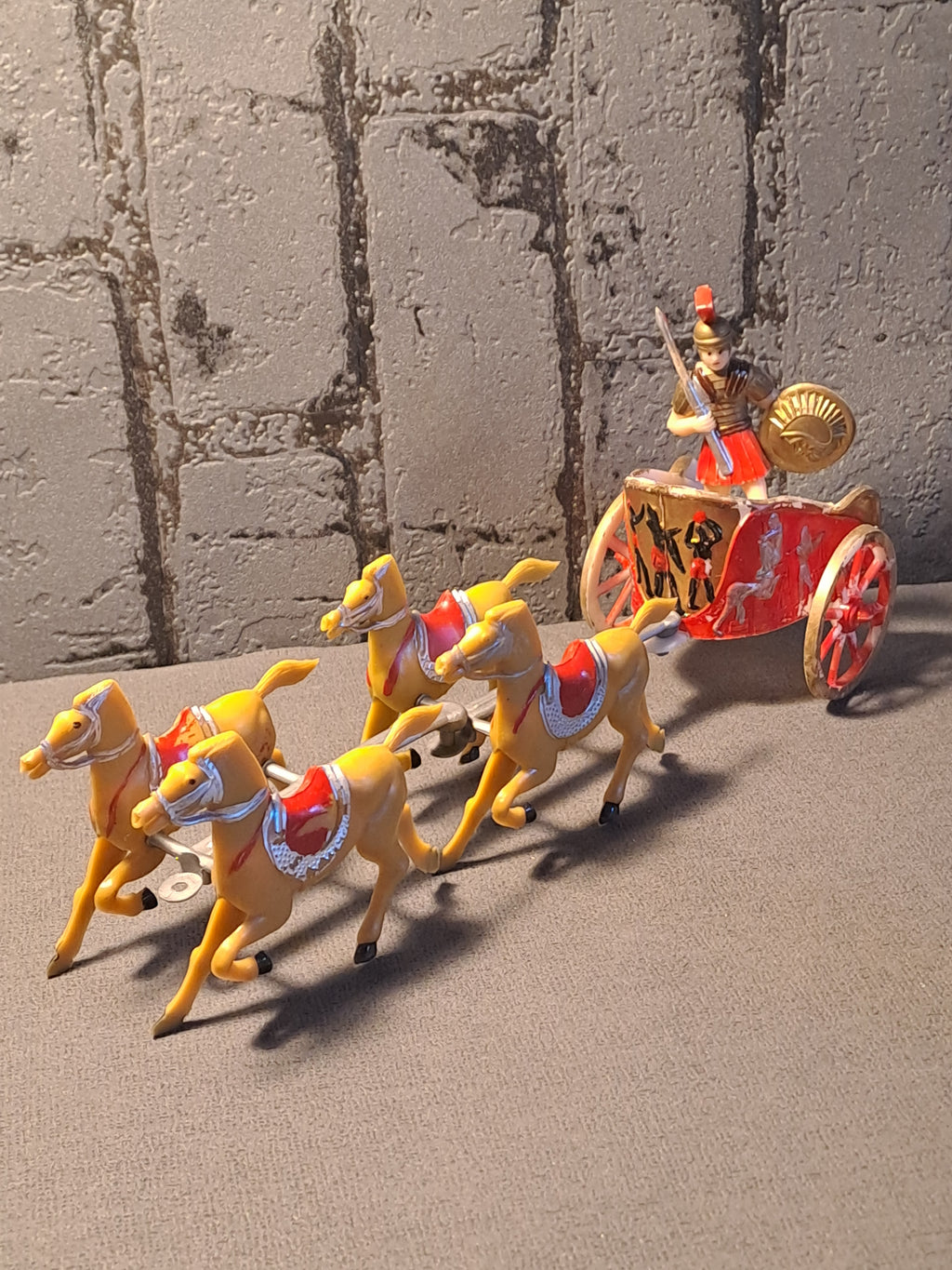 Roman Soldiers and Chariots 1970's / Romerske Soldater og Stridsvogne 1970'erne