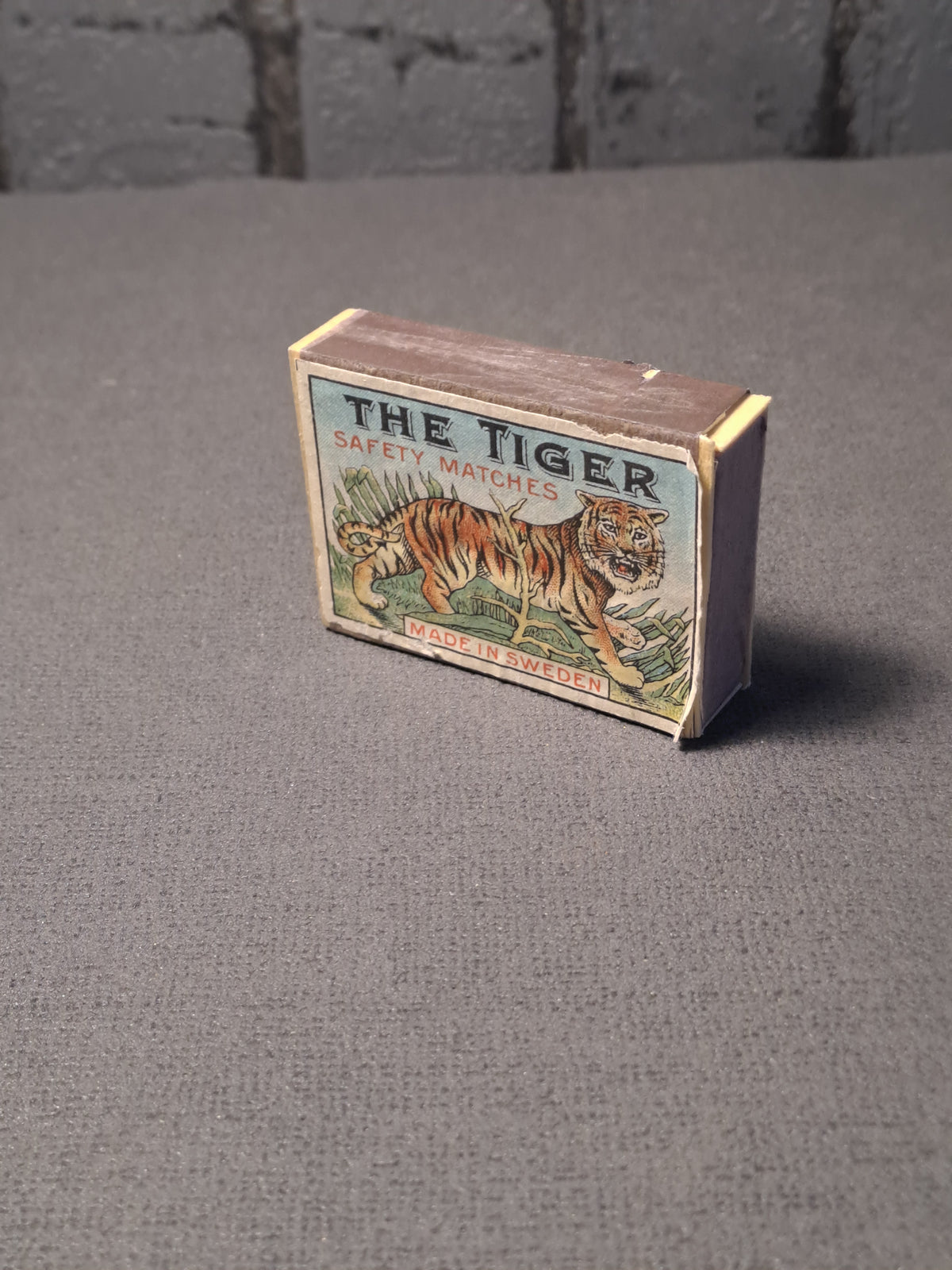 Vintage Matchbox The Tiger