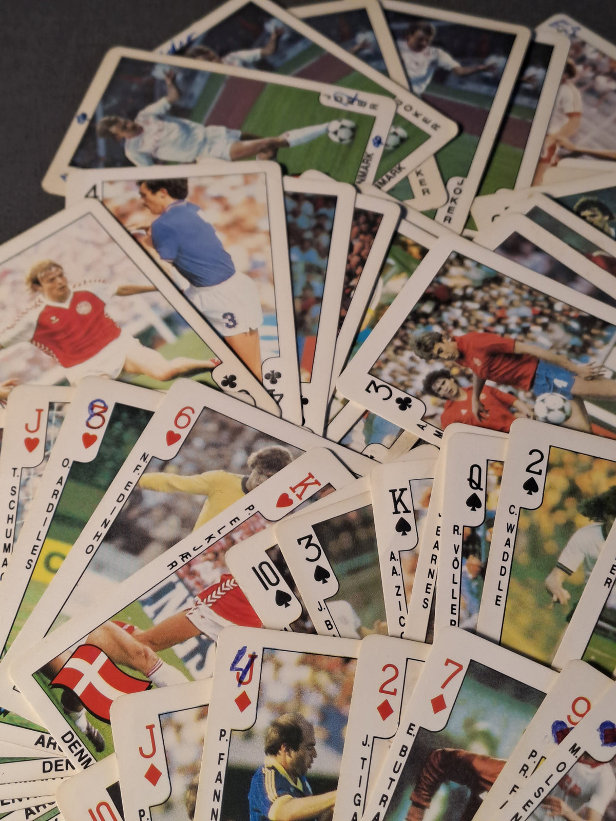 Dandy Football Playing Cards 1986