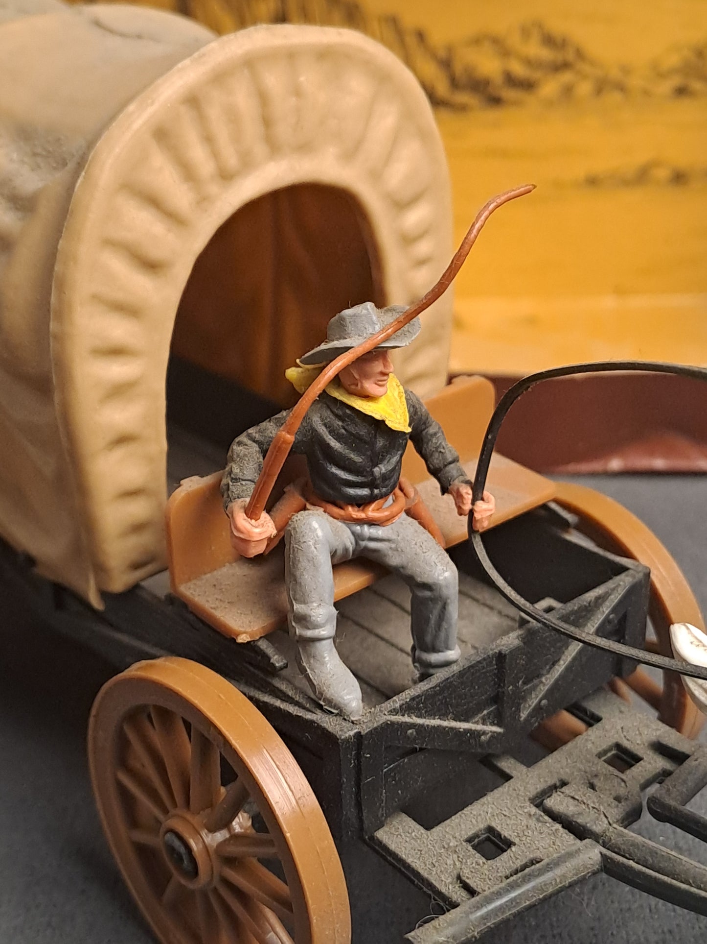 Timpo Toys Wild West Wagon / Timpo Toys Prærievogn