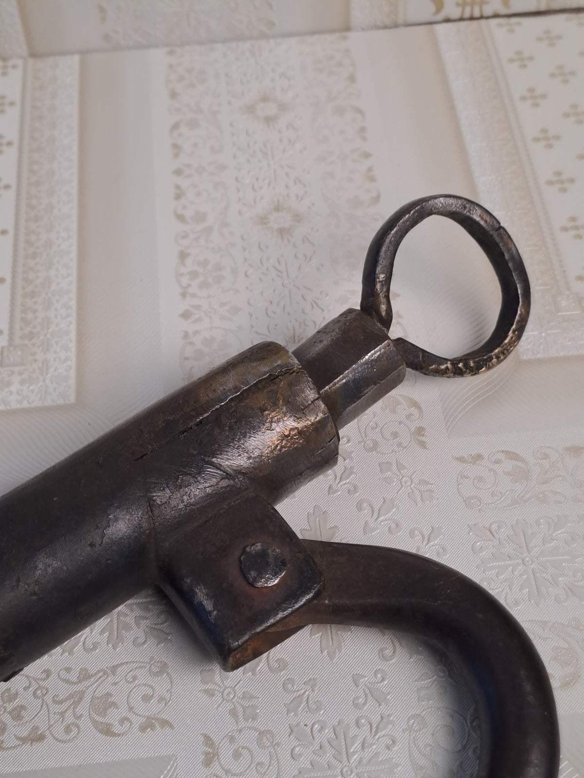 Antique Cast Lock 1870-1890 / Antique Padlock 1870-1880