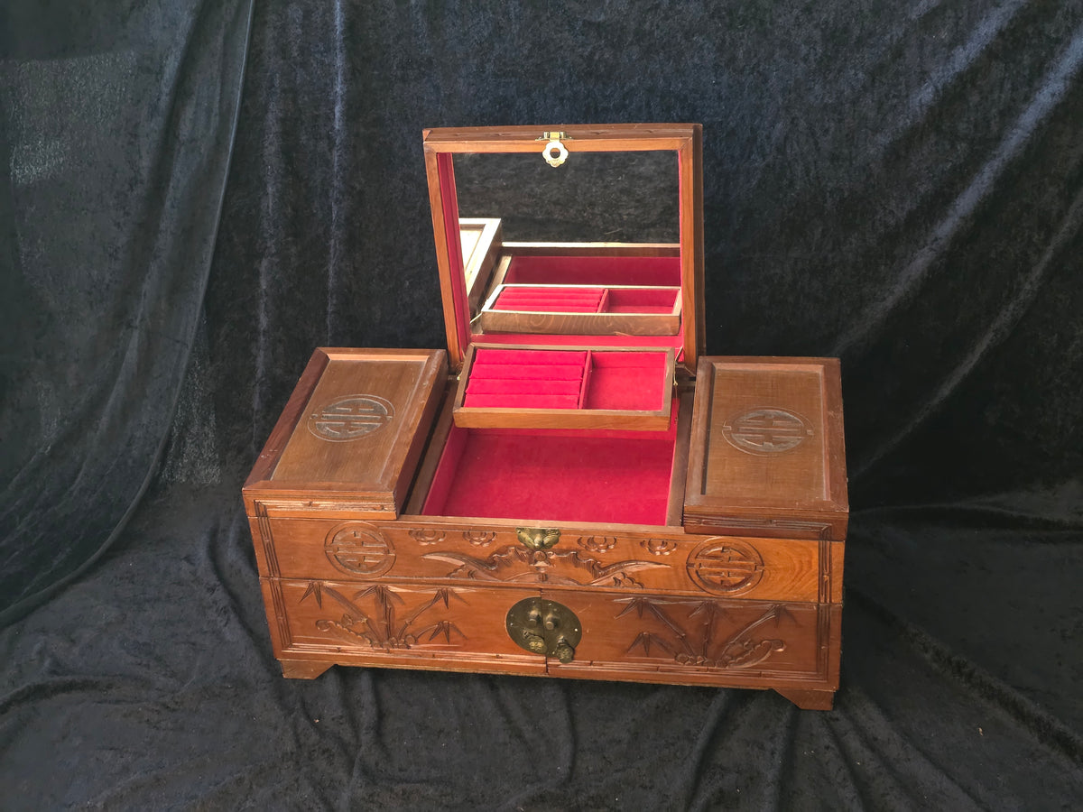 Chinese Vintage Large Jewelry Box
