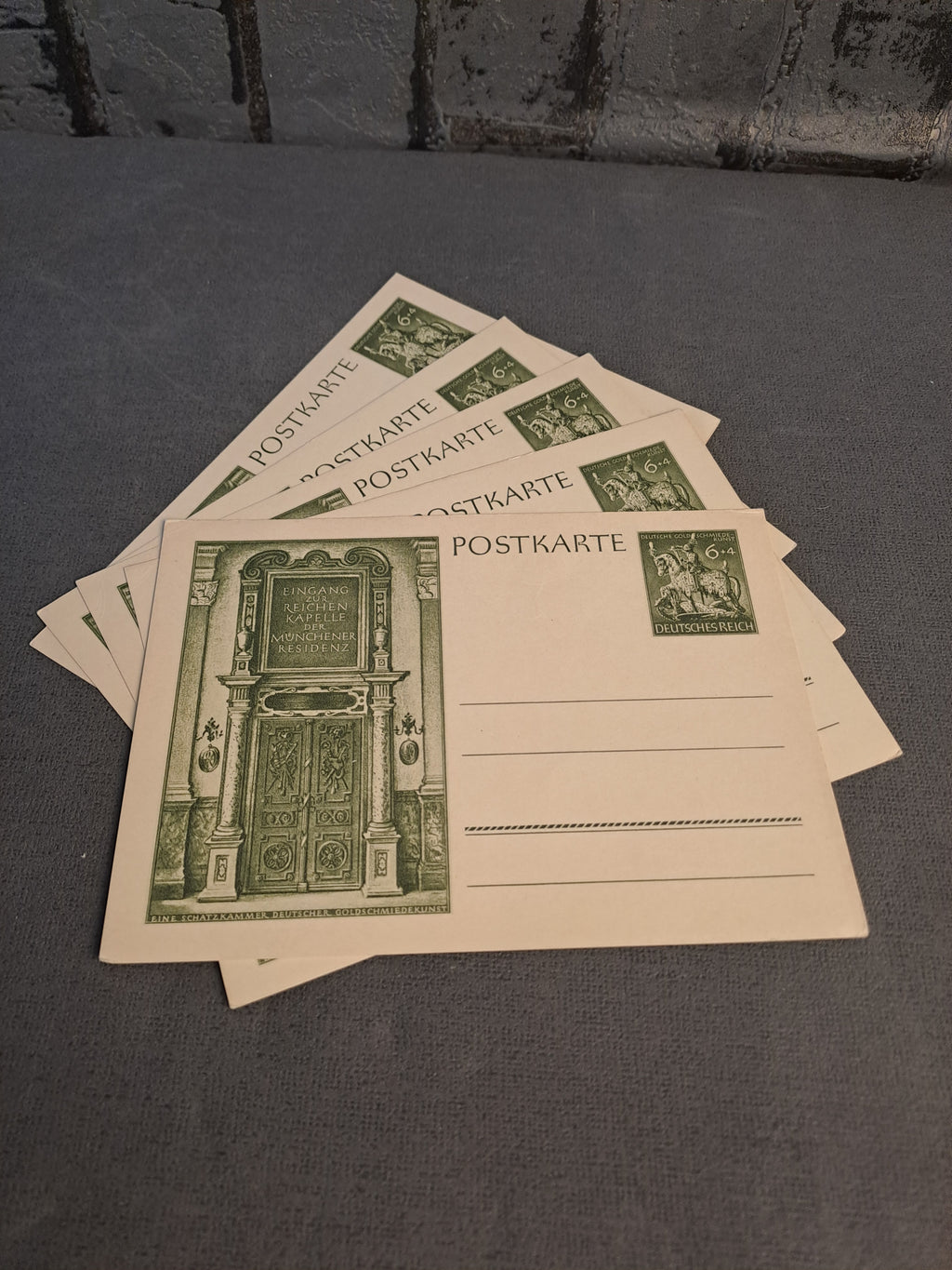 WWII Postcards x5