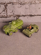 Dinky Toys and Corgi Juniors Military x2