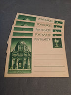 WW2 Postcards x5
