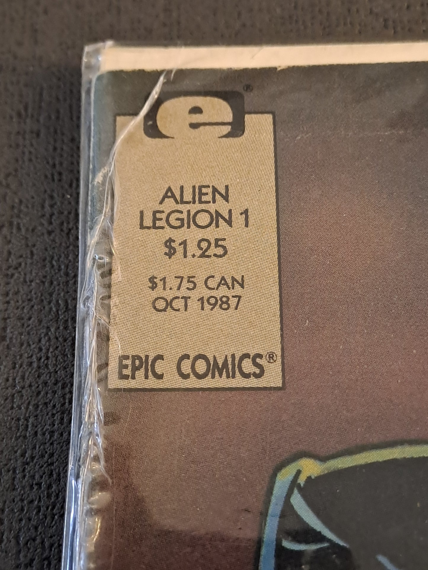 Epic Comics "Alien Legion" First Issue 1987