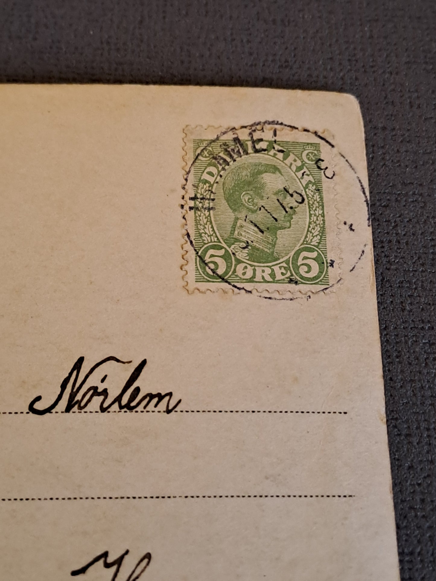 Portræt Postkort 1917