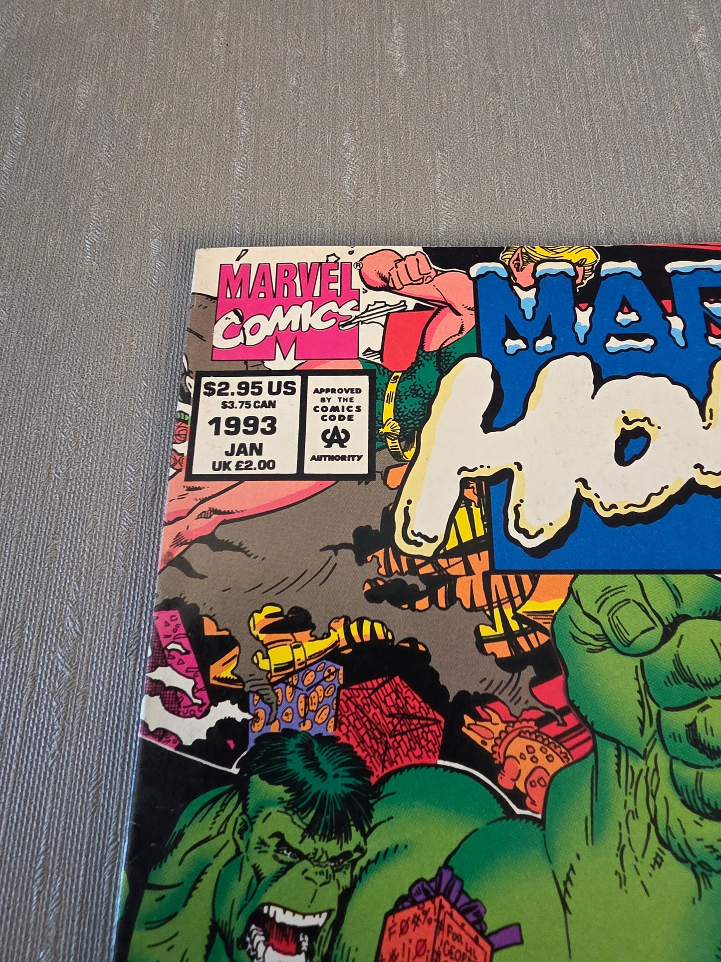 Marvel Holiday Special Jan 1993
