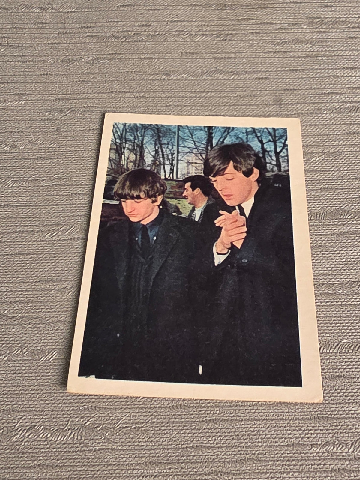 The Beatles Samlerkort Paul & Ringo