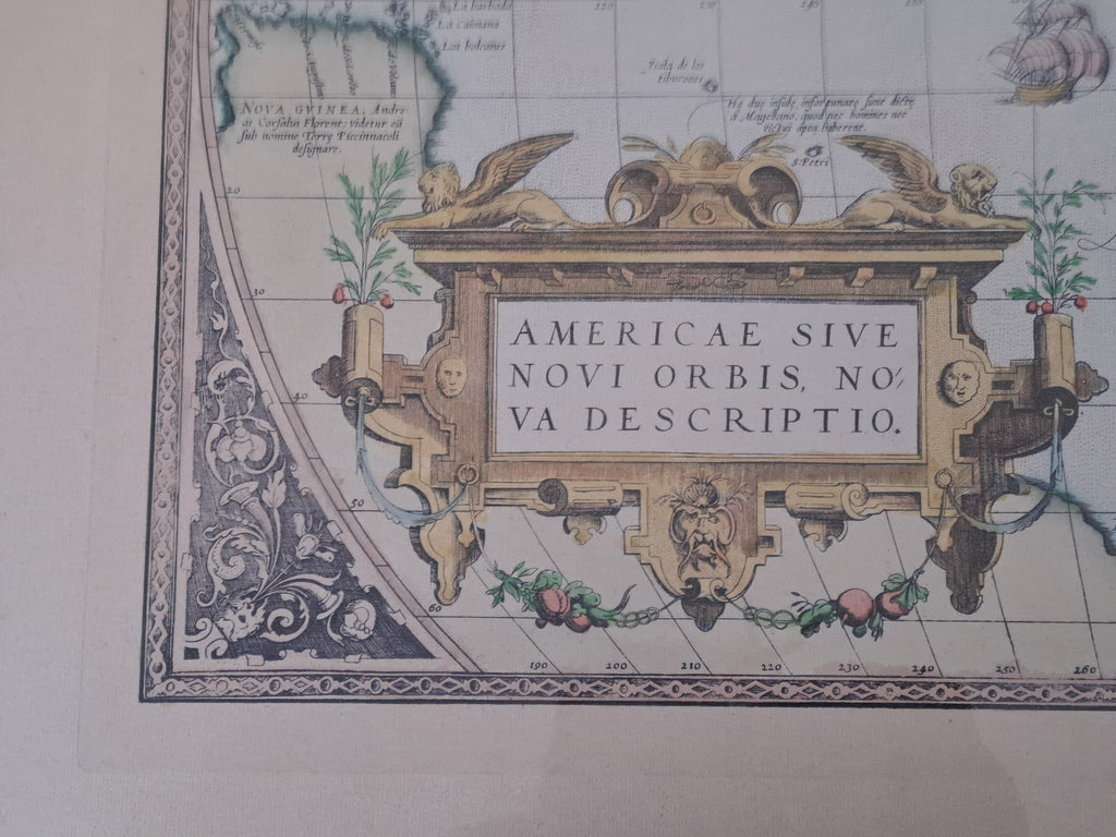 Americae Map / Amerika Kort