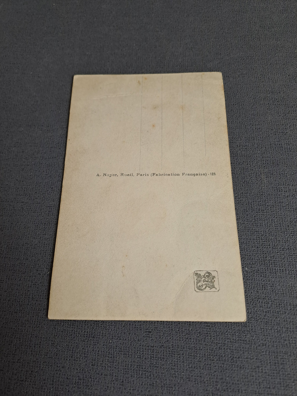 Antique Baugnies Postcard 1914 / Antik Baugnies Postkort 1914