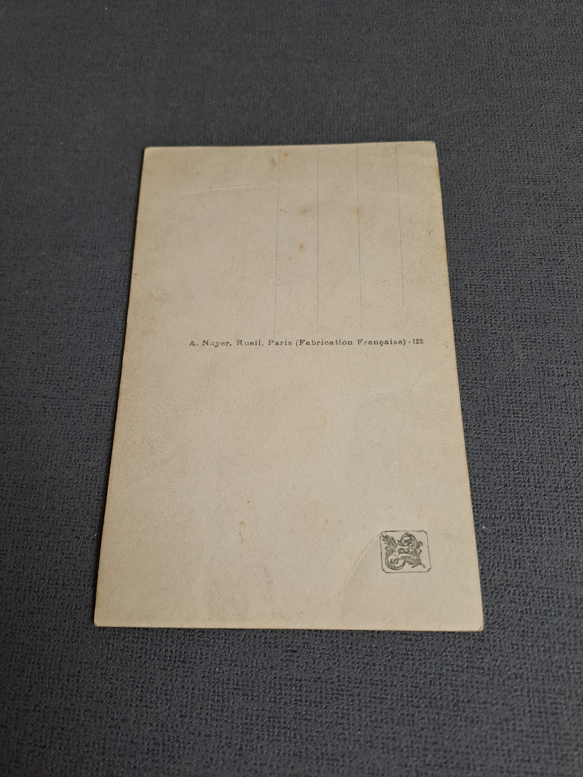 Antique Baugnies Postcard 1914 / Antik Baugnies Postkort 1914
