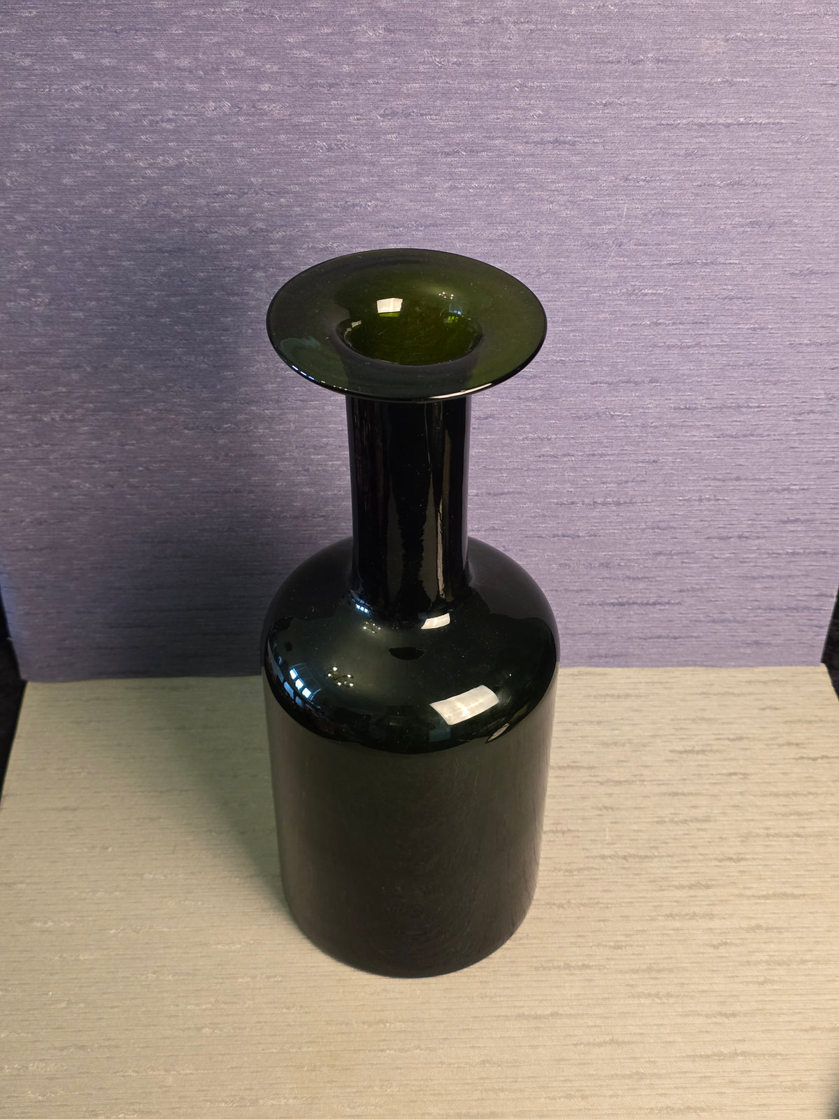 Otto Brauer Floor Vase in Green