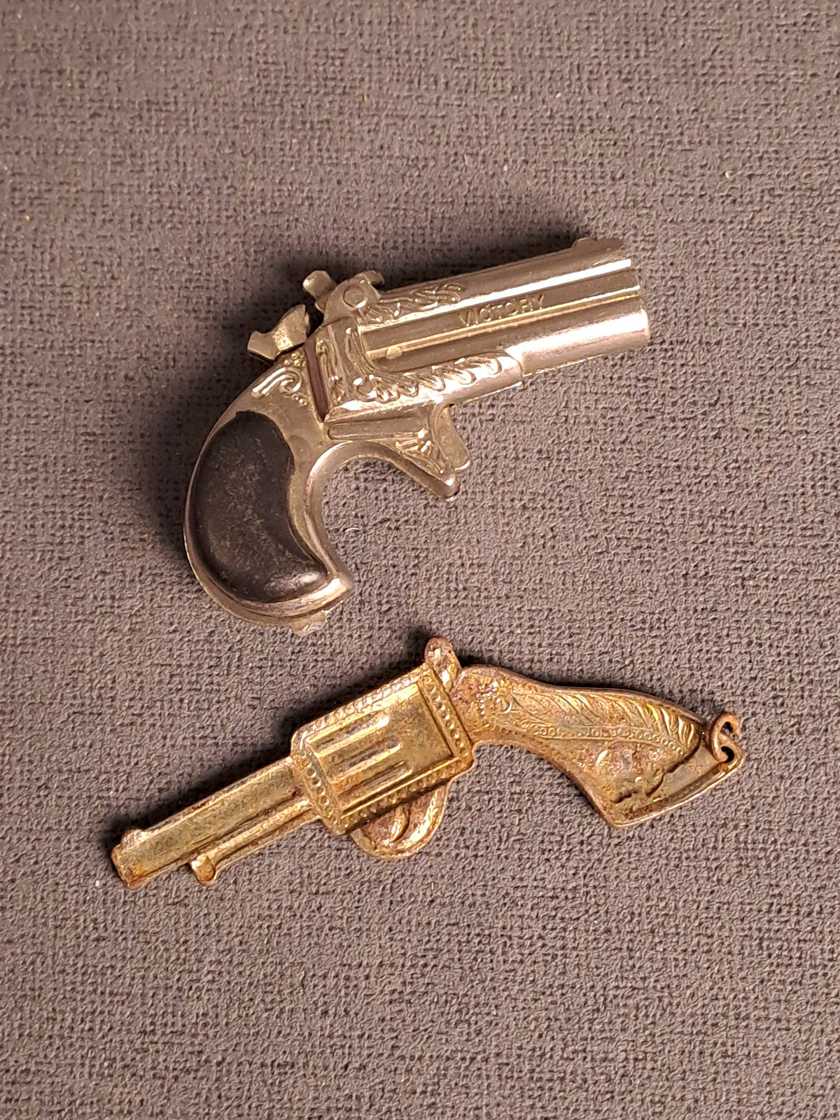 Key Ring Mini Guns 1970's