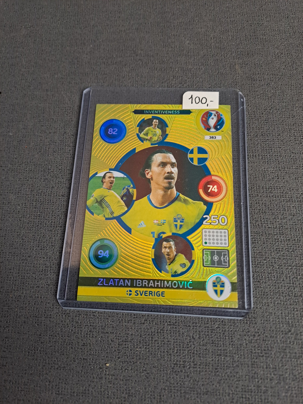 Panini 2016 Adrenalyn Zlatan Ibrahimovic