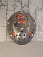 Friday the 13th Ice Hockey Mask with Autograph