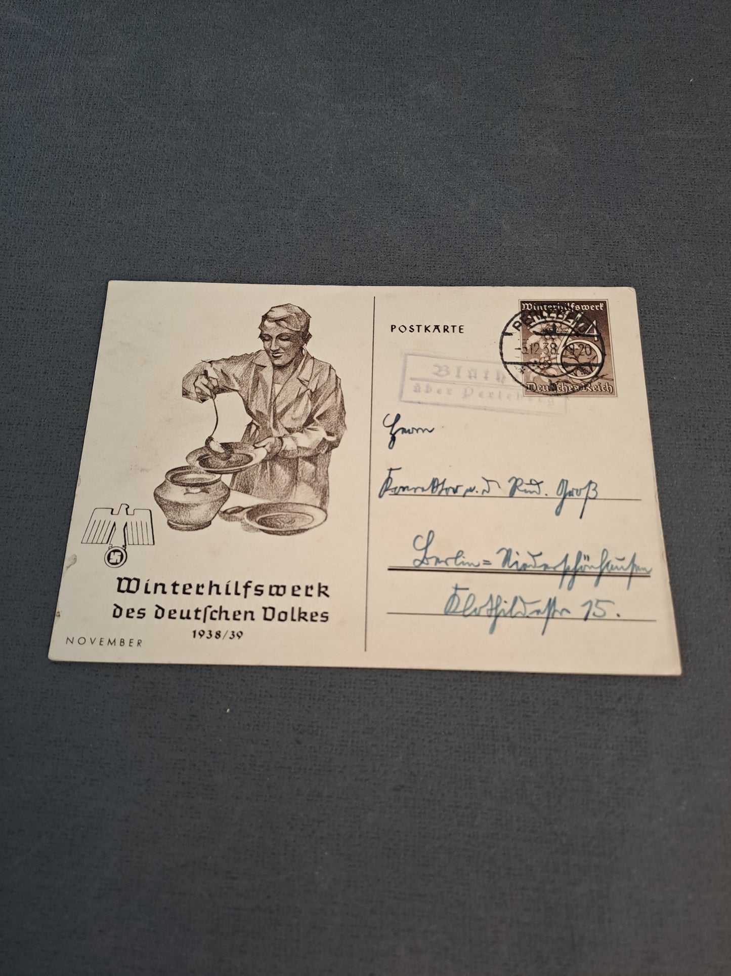 WW2 Postcard WHW
