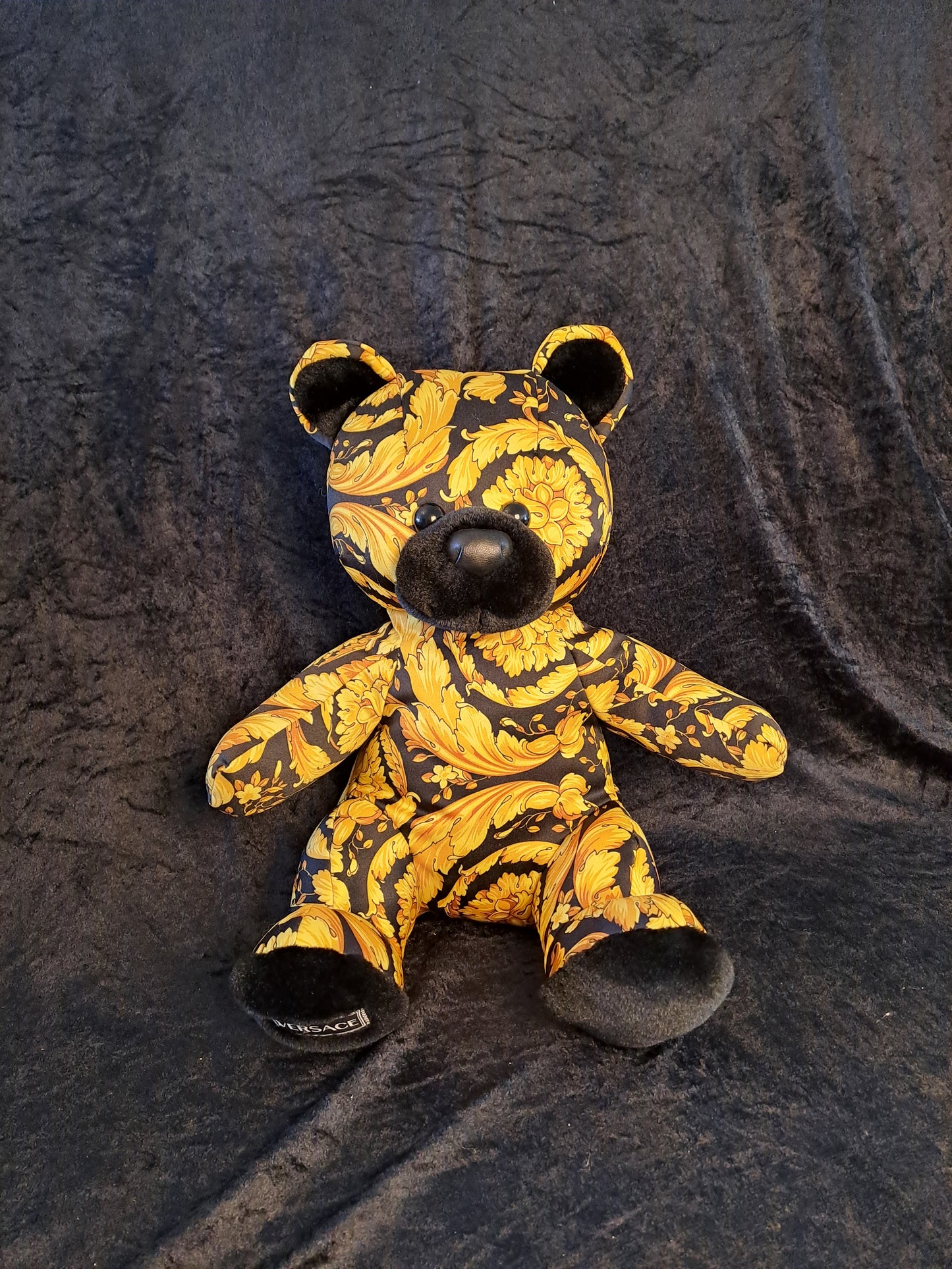 Versace Barocco Print Teddy Bear Limited