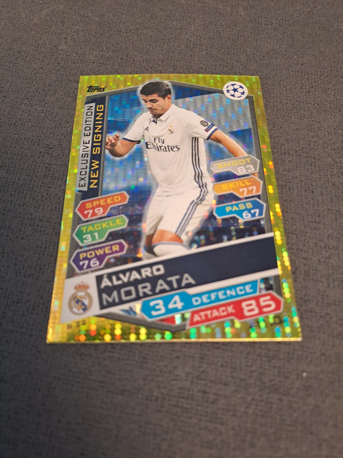 Topps Match Attax Alvaro Morata