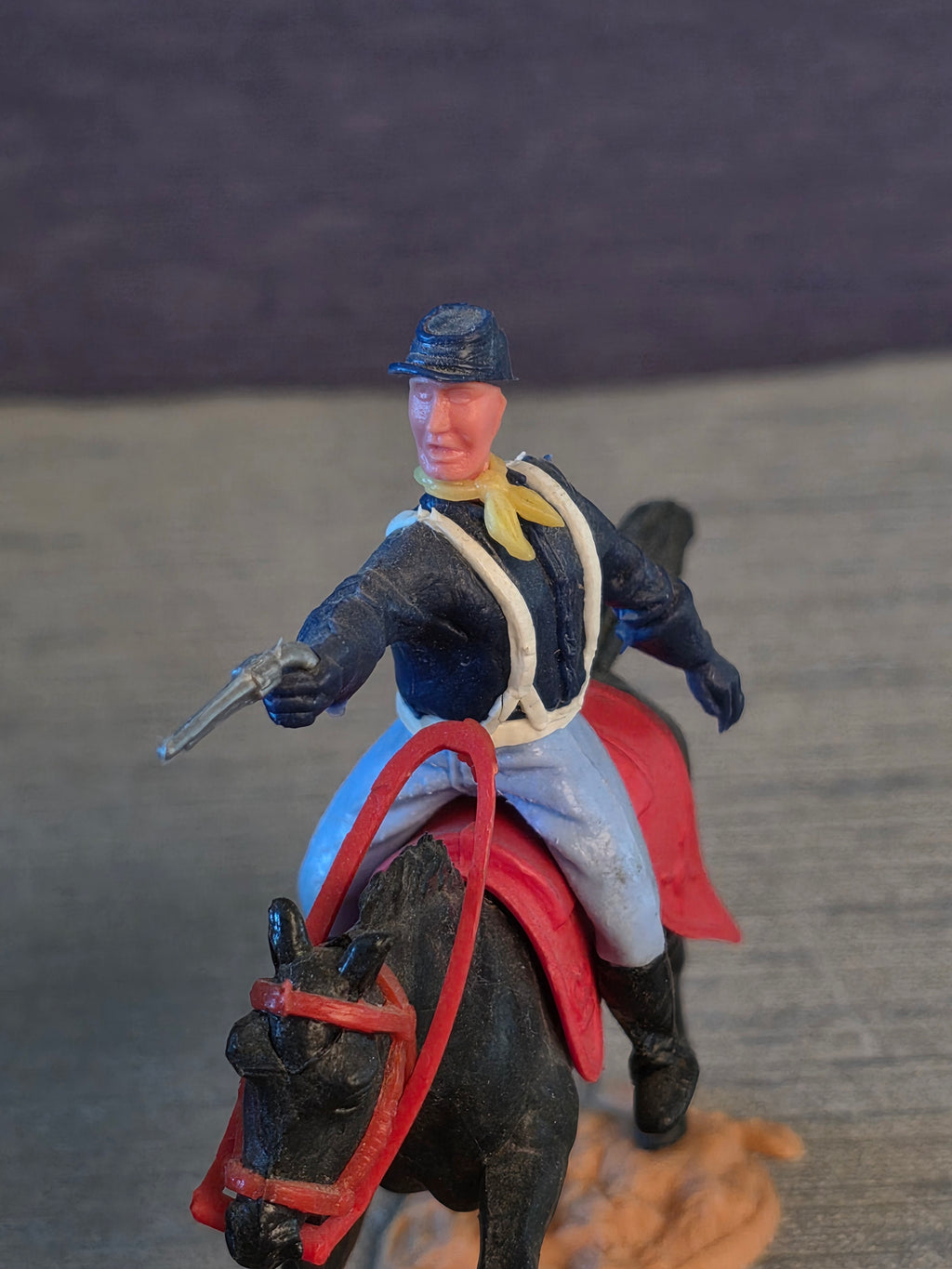 Timpo Toys U.S. Kavaleri 2 Soldater på Hest / Timpo Toys 2 Soldiers on Horse