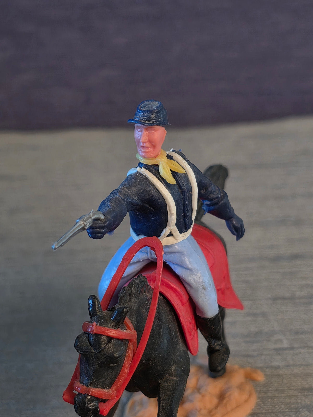 Timpo Toys U.S. Kavaleri 2 Soldater på Hest / Timpo Toys 2 Soldiers on Horse