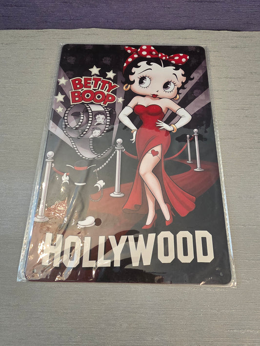 Betty Boop Metalskilt