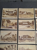 Collecting Cards Castles and Mansions of Denmark / Samlekort Danske Slotte og Herregårde