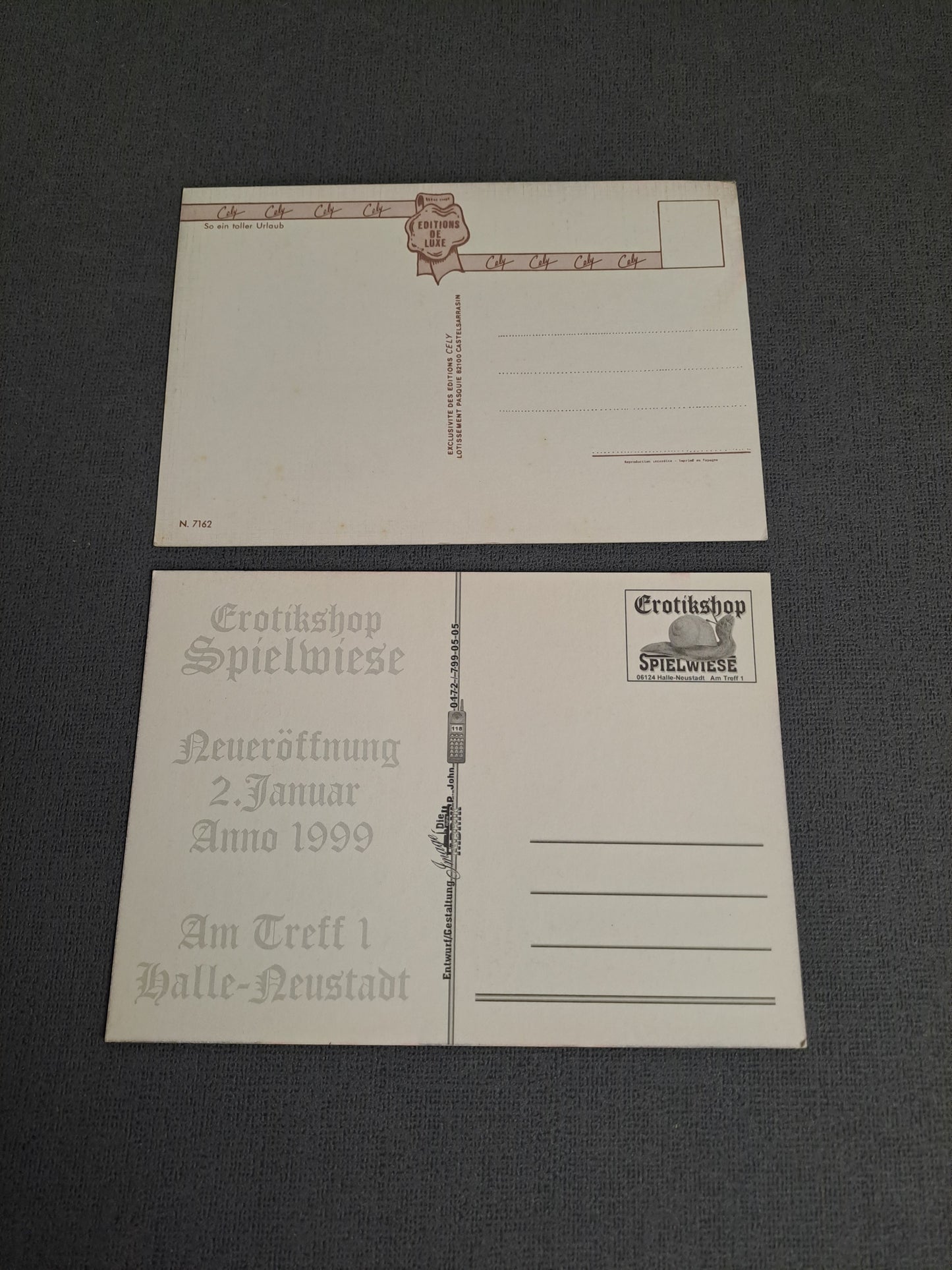 German Vintage Erotic Postcards / Tyske Vintage Erotiske Postkort