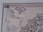 Hamburg Old Historical Map / Hamborg Gl. Kort Prospekt