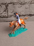 Timpo Toys U.S. Cavalry Soldier on Horse