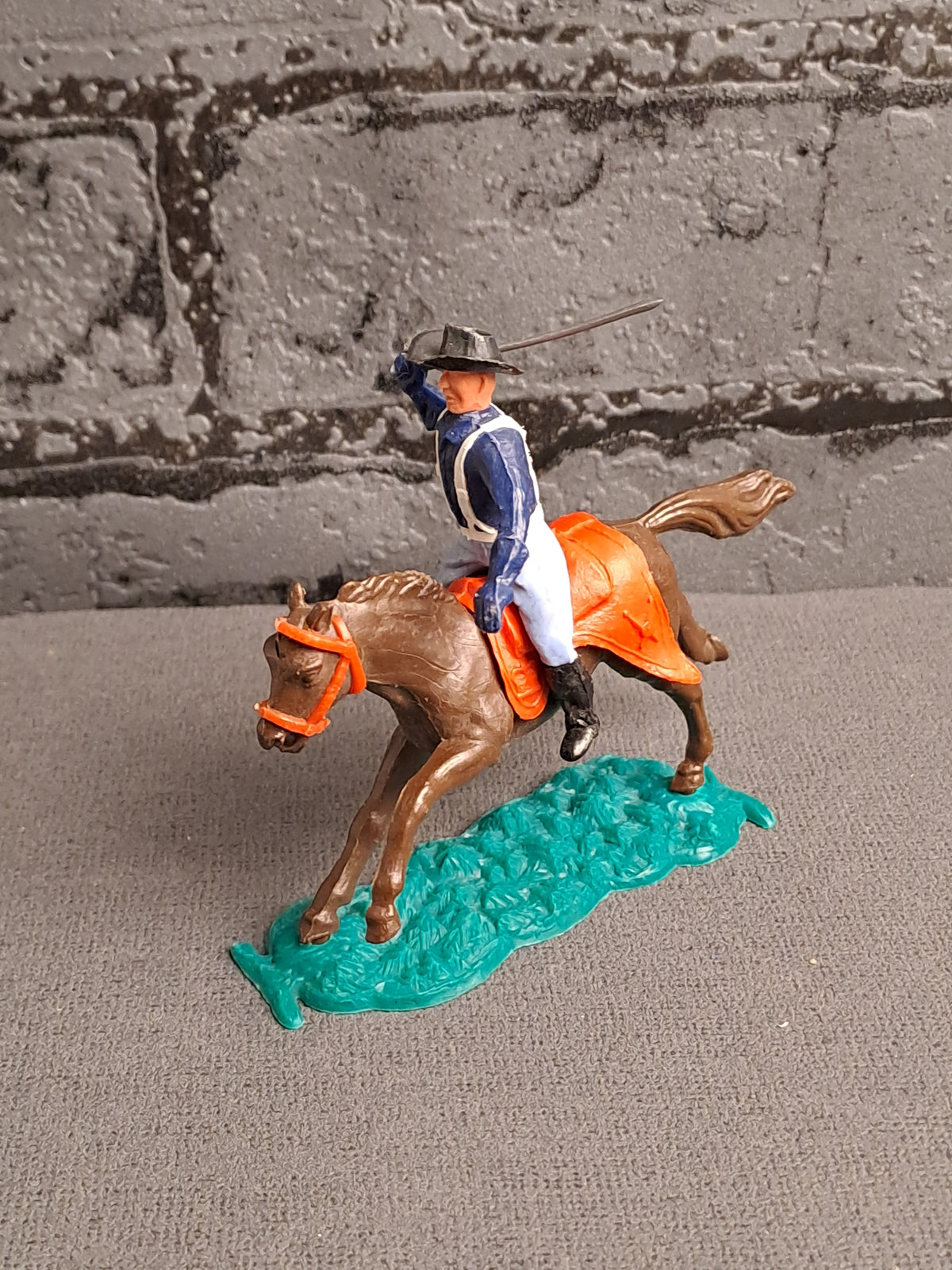 Timpo Toys U.S. Cavalry Soldier on Horse