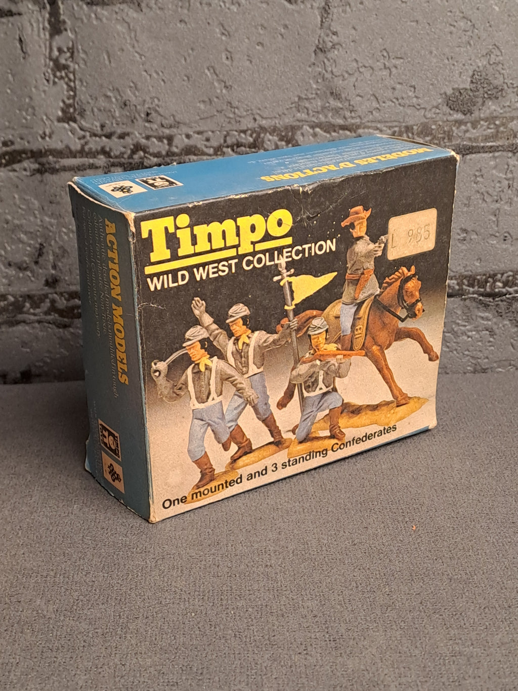 Timpo Toys Confederate Soldiers in Box