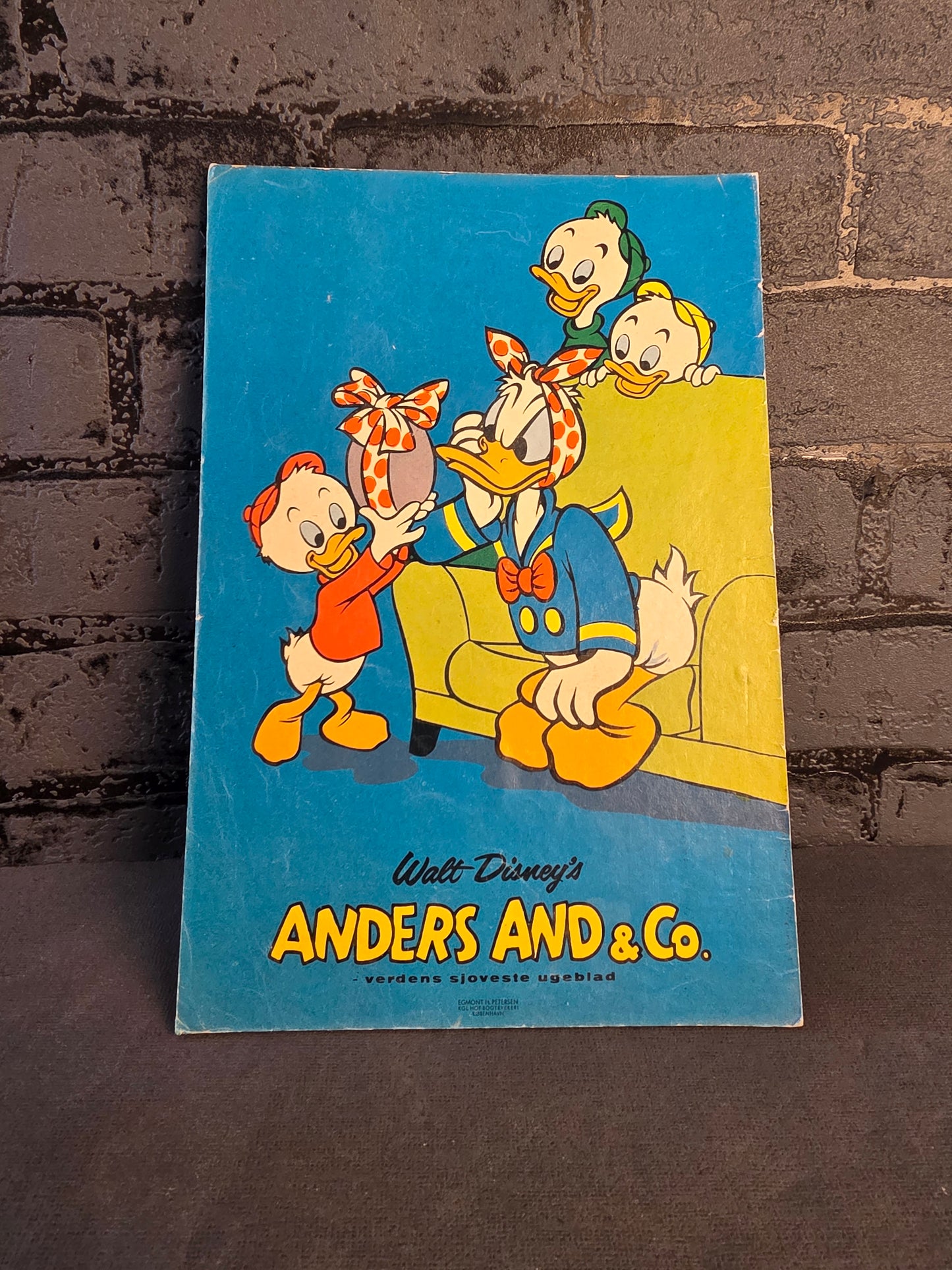 Anders And Reklameskilt / Donald Duck Advertising Sign