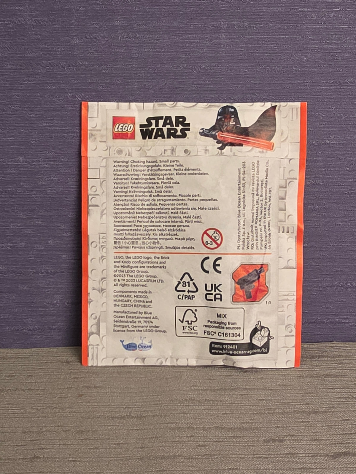 Star Wars Lego Minifig Mandalorian Pilot