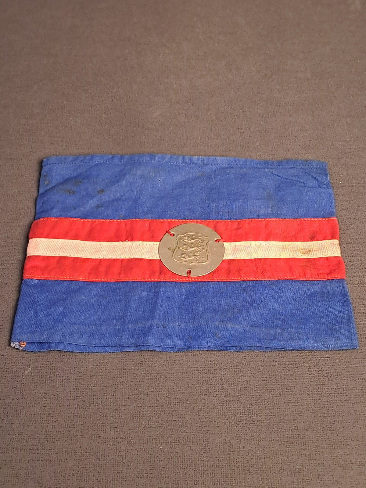 WW2 Danish Resistance Armband / WW2 Frihedskæmper Armbind
